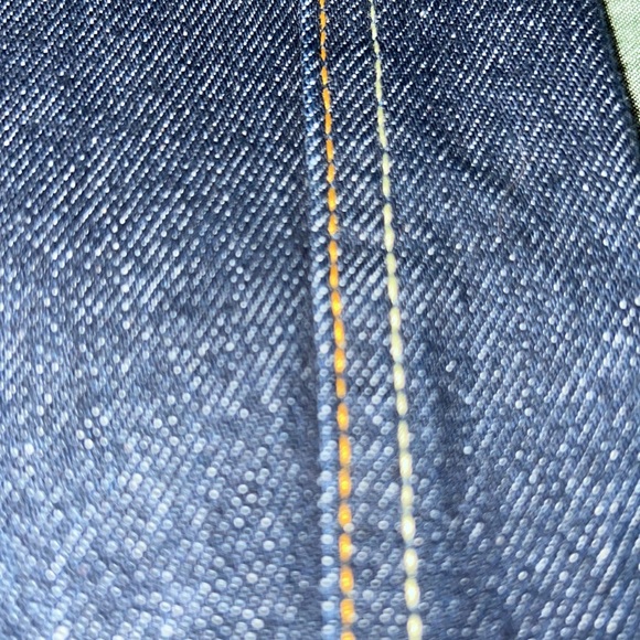 Zara: V front tailored straight leg jeans. - Picture 10 of 13